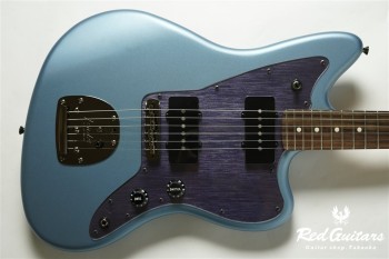 Made in Japan Hybrid II 2026 Collection Jazzmaster Satin Metallic - Matte Aero Blue
